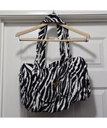The Hard Rock Hotel At Universal Orlando Zebra Striped Travel Gym Duffle... - $44.16 CAD