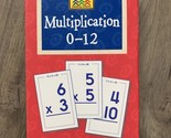 Multiplication Flash Cards Learning Child Educational School Zone 55 Cards - $5.09