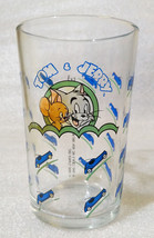 TOM &amp; JERRY ✱ Rare Vintage Water Cup Hanna Barbera 1988 Collection Glass #2 - £17.85 GBP