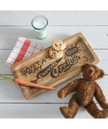 Santa&#39;s Wooden Treat Tray-New - £33.15 GBP