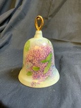 Vintage Danbury Mint Hydrangea Handpainted Bell 4.5” - £7.40 GBP