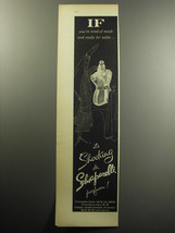 1957 Shocking de Schiaparelli Perfume Ad - If you&#39;re tired of mink - £14.50 GBP