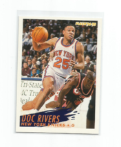 Doc Rivers (New York Knicks) 1994-95 Fleer Basketball Card #154 - £3.89 GBP
