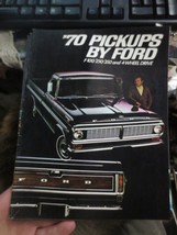 1970 Pickups by Ford F-100/250/350 and 4-Wheel Drive Brochure - $179.32 MXN