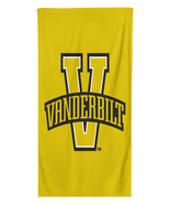 Vanderbilt Commodores NCAAF Beach Bath Towel Swimming Pool Holiday Vacat... - £18.21 GBP+