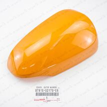 Genuine Toyota 12-19 Prius "C" Passenger Mirror Cover 4X3 Orange 87915-5... - $41.86