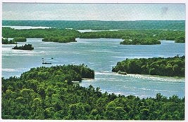 Advertising Card St Lawrence Islands Park 1000 Islands St Lawrence River - $2.96