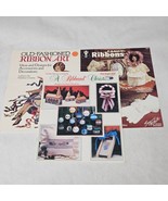 Ribbon Art Lot of 3 Leaflets Old-Fashioned, Fancy Ribbons, Ribband Chris... - $12.98