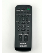 GENUINE SONY RM-AMU009 AUDIO SYSTEM REMOTE - CMT-HX70BTR CMT-HX50BTR CMT... - $7.12