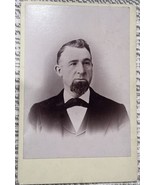 Cabinet Card Handsome Man With Beard - £11.36 GBP