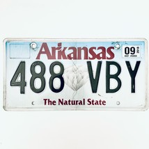 2018 United States Arkansas Natural State Passenger License Plate 488 VBY - $225.61 MXN