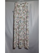 J.Jill Maxi Dress Women&#39;s XLarge Petite Floral Wearever Sleeveless Class... - $54.45