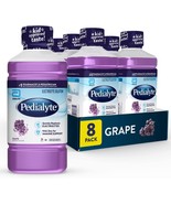 New! PEDIALYTE Electrolyte Solution Grape Hydration Drink 8 BOTTLES 1 li... - £39.73 GBP