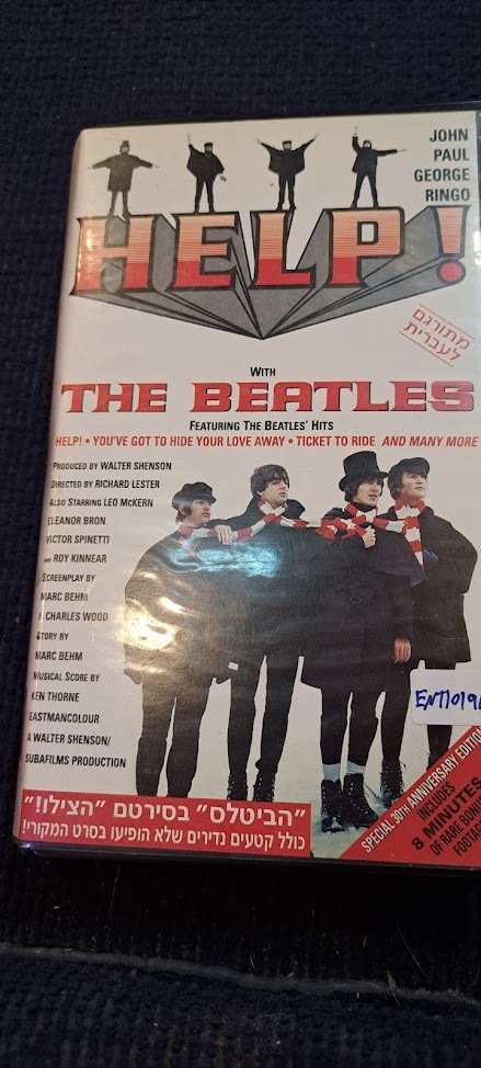 The Beatles - help VHS [ENT10196] - $25.00