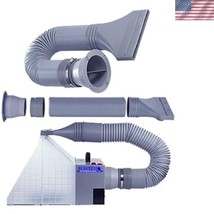 Flexible Exhaust Extension Hose Kit for Airbrush Spray Booths - 5.6 Foot - $55.50