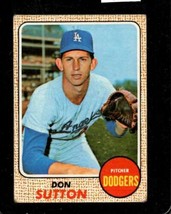 1968 Topps #103 Don Sutton Vg Dodgers Hof *X102850 - £3.46 GBP