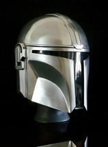 18 Gurage Steel Medieval Star Wars Boba Fat Mandalorian Helmet Gift Ware-
sho... - £84.72 GBP