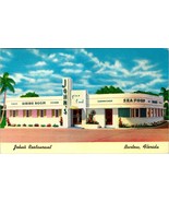 Vintage Postcard 1950 View of John&#39;s Restaurant Bartow Florida FL Vtg - £6.72 GBP
