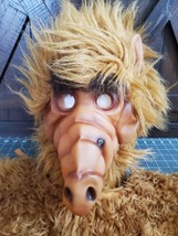 Vintage ALF Halloween Costume Adult Furry &amp; Rubber Mask Suit Collegeville  - £77.84 GBP