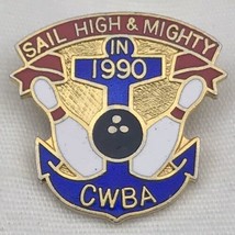 Sail High And Mighty Bowling Pin 1990 CWBA - $9.95