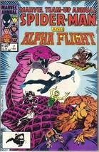 Marvel Team-Up Comic Book Annual #7 Spider-Man and Alpha Flight 1984 NEA... - £4.63 GBP