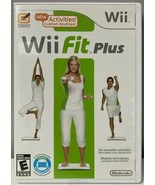 Wii Fit Plus Nintendo Wii Game with Case and Manual Workout Fitness and Fun - $10.44