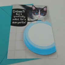 Cream Margarita Kitten Birthday Card American Greetings Share a Laugh Envelope - £2.39 GBP