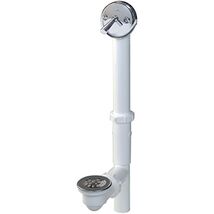 Plumb Pak PP64W Trip Lever Bath Drain, 1-1/2 in, Plastic, Polished Chrome - $66.34 CAD