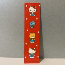 Vintage Sanrio 1984 Hello Kitty &amp; Friends Stickers Small Strip - £7.89 GBP