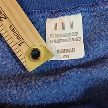 Fruit of the Loom Men's Blue Cotton Blend Pullover Long Sleeve Sweatshirt Size M image 4