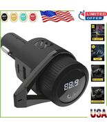 Universal Bluetooth Car Adapter with Dual Charging Ports - Enhance Drive... - $53.14 CAD