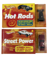 Hot Wheels Lot of 2 Mini Books # 2 &amp; 5 - Hot Rods Sooo Fast + Street Pow... - £10.59 GBP