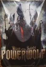 POWERWOLF Blood of the Saints FLAG CLOTH POSTER TAPESTRY BANNER CD Power... - $20.00