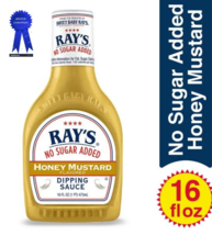 Ray&#39;s No Sugar Added Honey Mustard Dipping Sauce, 16 fl. oz. pak of 3  - £11.16 GBP