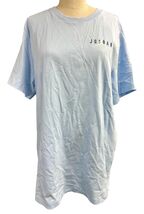 Rare! New With Tags Jordan Essential Ice Blue / Sail T-Shirt DV8422-411 ... - $34.64
