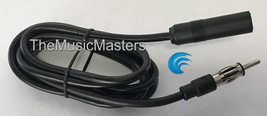 Car Stereo Radio 3&#39; ft (M-F) Auto AM/FM Antenna Extension Cable Wire Cor... - $8.54