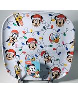 4 Dinner Plates Disney Mickey Mouse and Friends CHRISTMAS Melamine 10” NEW - $34.60