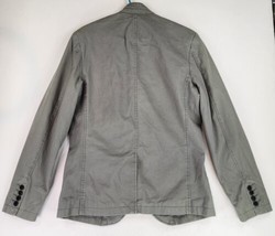 Kenneth Cole Jacket Womens Green Distressed Cargo Y2K Casualcore Button Up  - $33.65
