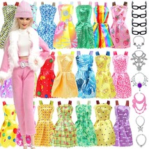 Winter Wear Outfits Clothes &amp; Accessories 31 Set For Barbie Doll Kids Do... - £15.69 GBP