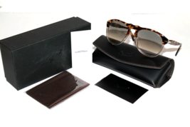 PERSOL Sunglasses PO0649 113032 Tortoise Grey Frame W/ Grey Lens - $118.79