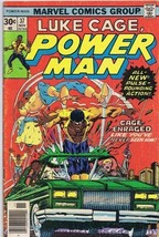 Luke Cage Power Man #37 ORIGINAL Vintage 1976 Marvel Comics  - £11.60 GBP