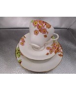 TAYLOR &amp; KENT Longton England trio, cup saucer plate C1940s original [90b] - $74.47 CAD
