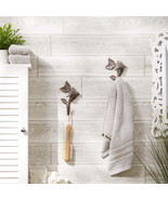 BIRD WITH LEAVES WALL HOOK SET/2 - $456.32 MXN