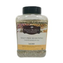 Farmer Brothers Salt-Free Seasoning (1 bottle/1.25 lb) - #141359 meat poultry - $19.99