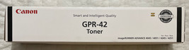 Canon GPR-42 Black Toner imageRunner Advance 4045/4051/4245/4251 OEM Sealed Box - £40.87 GBP