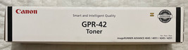 Canon GPR-42 Black Toner imageRunner Advance 4045/4051/4245/4251 OEM Sealed Box - £40.21 GBP