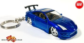 RARE KEY CHAIN BLUE TOYOTA CELICA GT SPORT CAR CUSTOM Ltd GREAT GIFT or ... - $68.98