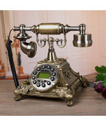 Beautiful Vintage European Style Antique Rotary Metal Dial Telephone ! - $190.58 CAD