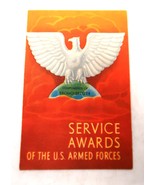 Vtg Service Awards U.S Armed Forces WWII Medals &amp; Ribbons Bromo Seltzer ... - $17.93 CAD
