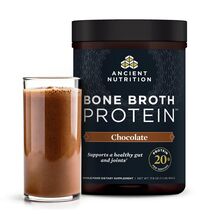 11/27 Ancient Nutrition Protein Powder Bone Broth, Chocolate, 20 Serving... - $41.57